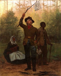 Julian Scott, Surrender of a Confederate Soldier, 1873, oil, Smithsonian American Art Museum, Gift of Mrs. Nan Altmayer