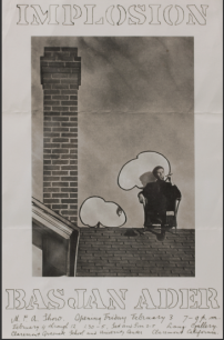 Bas Jan Ader, Implosion—The Artist Contemplating the Forces of Nature, 1967. © The Estate of Bas Jan Ader.