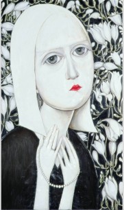 Evelyn Williams, Emma 1979, painted relief 122x81cm