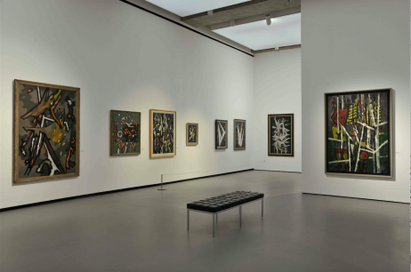 William Gear, the painter that Britain forgot, Towner installation view by Alison Bettles_19