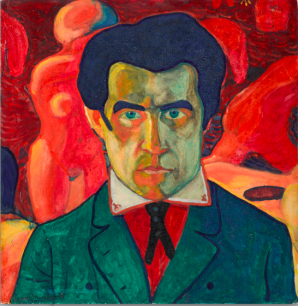 Kazimir Malevich, Self Portrait 1908-1910 State Tretyakov Gallery, Moscow, Russia