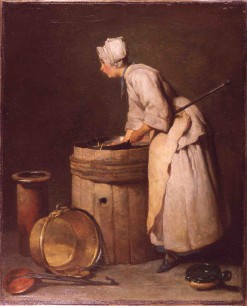 Jean-Siméon Chardin, The Scullery Maid