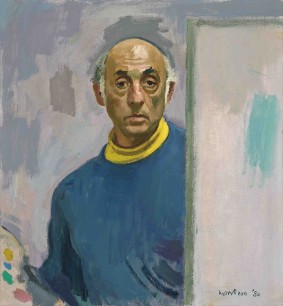 Alberto Morrocco, R.S.A, R.S.W. (1917–98), Self-Portrait, 1980, oil on canvas, 28.1/4 x 26 in. (71.8 x 66 cm.). Estimate: £5,000-8,000