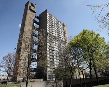 Balfron Tower,  designed by Erno Goldfinger