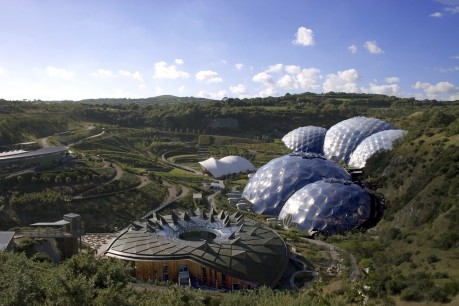 Site shot, The Eden Project, Cornwall. © The Eden  Project.