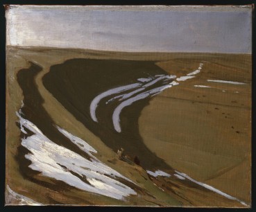 William Nicholson, Snow in the Horseshoe 1927