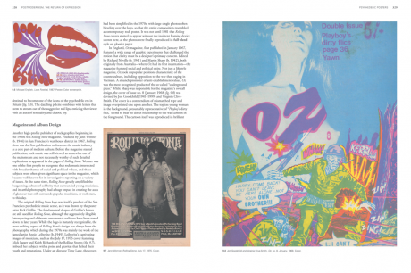A spread from The History of Graphic Design