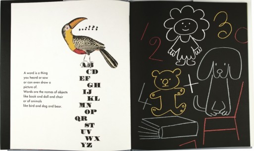 Spread from Sparkle and Spin by Paul Rand. Illustration from  Children’s Picturebooks: The Art of Visual Storytelling