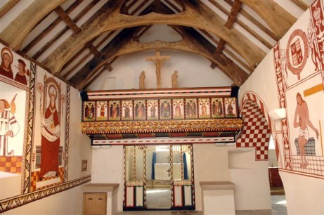 St Teilo's church, interior