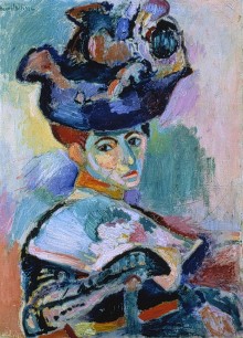 03.	Henri Matisse, Woman with a Hat, 1905; oil on canvas; 31 3/4 x 23 1/2 in. (80.7 x 59.7 cm)