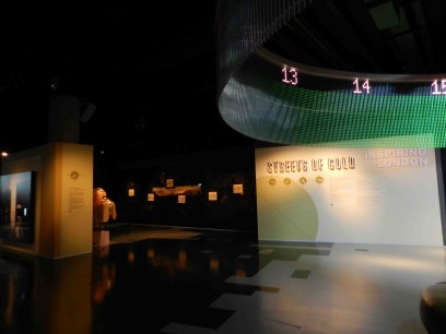 Exhibition entrance, Streets of Gold, Museum of London