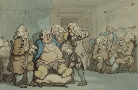 Thomas Rowlandson, The Doctors, 1798