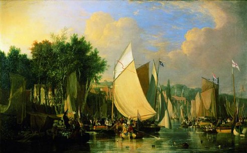 Joseph Stannard, Thorpe Water Frolic – Afternoon (1824–5)