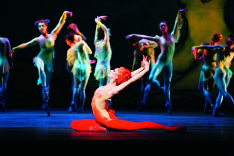 Marianela Núñez as Diana with her Nymphs in Diana and Actaeon. Photograph  ©Royal Opera House 2013.Photographer Johan Persson