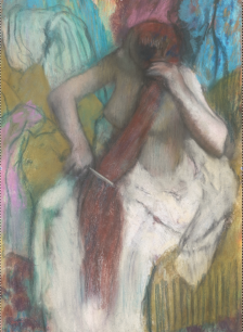 Edgar Degas, Woman Combing Her Hair  © Musee d’Orsay