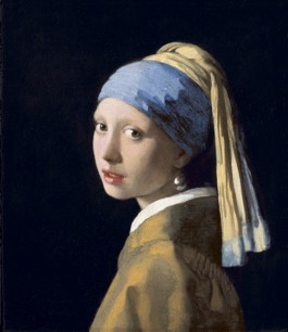 Johannes Vermeer (1639–75), Girl with a Pearl Earring (c.1665), Oil on canvas, 44.5 x 39 cm. Royal Picture Gallery Mauritshuis, The Hague