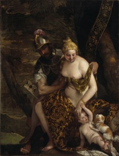 Veronese Mars, Venus and Cupid c. 1580 Oil on canvas