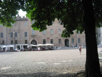 View from the Ducal Palace, Mantua. Photo: David Ecclestone