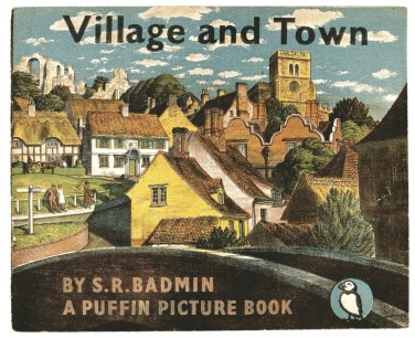 'Village and town'. Illustration from Children’s Picturebooks: The Art of Visual Storytelling