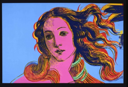 Andy Warhol, Details of Renaissance Paintings (Sandro Botticelli, Birth of Venus, 1482) (1984)