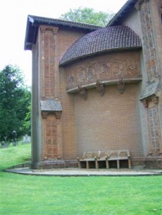 Exterior of Cemetery Chapel