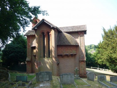 The Watts Chapel, a short walk from the gallery and well worth a visit