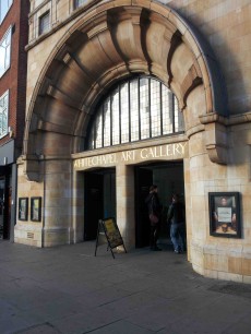 The entrance to the Whitechapel Art Gallery. Photo David Ecclestone