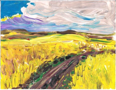 Tammy Ruggles, Yellow Landscape