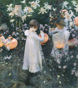 John Singer Sargent, Carnation, Lily, Lily, Rose (1885–6) ©  Tate