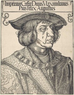 Albrecht Dürer, Emperor Maximilian i, c. 1518, National Gallery of Art, Washington, Rosenwald Collection (cat. 84)