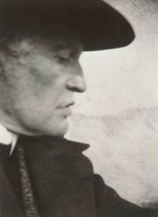 Edvard Munch Self-Portrait with Hat (Right Profile) at Ekely 1931  © Munch Museum