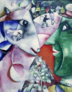 Marc Chagall  I and the Village 1911  Oil on canvas  1921 x 1514 mm  © ADAGP Paris and DACS, London 2013. Photo © SCALA, Florence