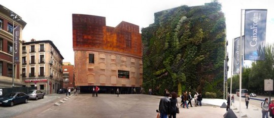 La Caixa Forum, Madrid. Image courtesy La Caixa Forum