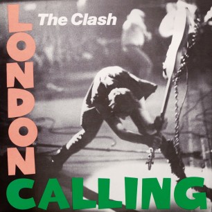 The Clash, 'London Calling' (1979). The photo by Pennie Smith was later named as the 'best rock photograph of all time' by 'Q' magazine