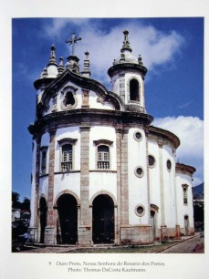 Church of the Rosario in Ouro Preto, Minas Gerais, Brazil