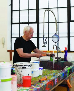 Portrait of Michael Craig Martin, from Sanctuary: Britain's Artists & their Studios