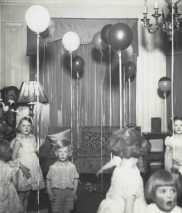 Bill Brandt, Kensington Children’s Party (c.1934). Gelatin silver print, 21.9 x 18.3 cm. The Museum of Modern Art. Gift of David Dechman and Michel Mercure. © 2012 Estate of Bill Brandt