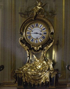 Mantle Clock (pendule) c.1717-25, case attributed to André-Charles Boulle, Clock movement by Paul Gudin