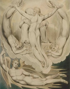 William Blake, Christ Offers to Redeem Man, 1808 Pen and watercolour, 49.6 x 39.3 cm Museum of Fine Arts, Boston