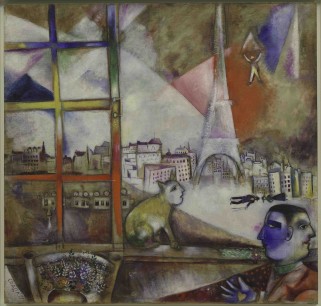 Marc Chagall  Paris Through the Window 1913  Oil on canvas  1358 x 1414 mm  © ADAGP Paris and DACS, London 2013