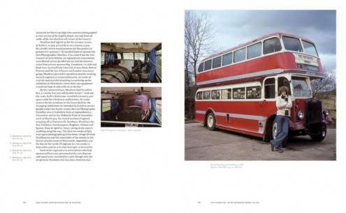  Daniel Meadows and his bus, a 1947 Leyland Titan PD1, reg no. JRR 404, 1974, from the series The Free Photographic Omnibus