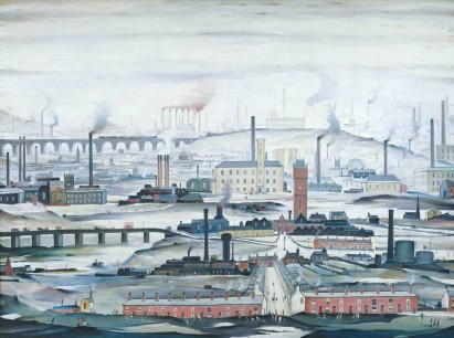 L S Lowry Industrial Landscape 1955 Tate © The estate of L.S. Lowry. Photo: Tate Photography