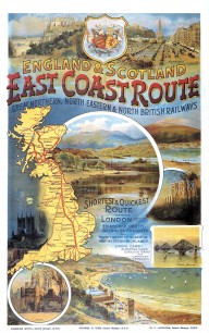  Anonymous, c.1895, England & Scotland East Coast Route