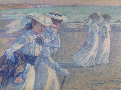 Théo Van Rysselberghe (1862–1926), The Promenade. Oil on canvas, 97x 130, 1901, inv. 3745