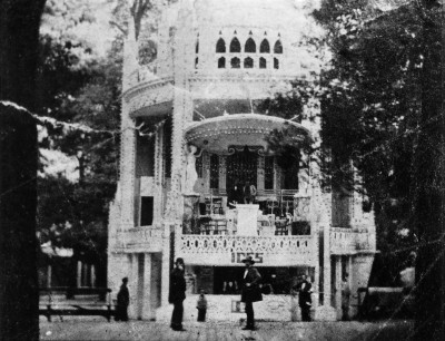 Vauxhall Gardens, photograph, c. 1859 (Lambeth Landmark 1258)