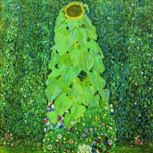 Gustav Klimt,The Sunflower, 1907  Oil on canvas, 110x110cm,  Vienna, Belvedere © Fotoarchiv Franz Eder, Salzburg