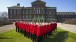 Kensington Palace with staff, in new Jaeger uniforms. Courtesy Kensington Palace