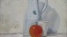 Ann Armitage Ode To An Apple, oil on canvas 38x36cm £1,500