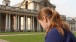 A student practises drawing at the Old Royal Naval College, Greenwich, London