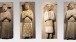 Opera figures, detail from the south wall of tomb. Jin dynasty (1115-1234). Courtesy of Shanxi Museum